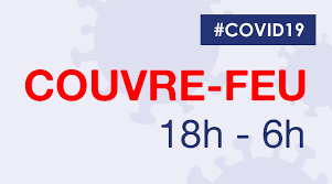 Informations concernant les cours & ateliers pendant le couvre-feu