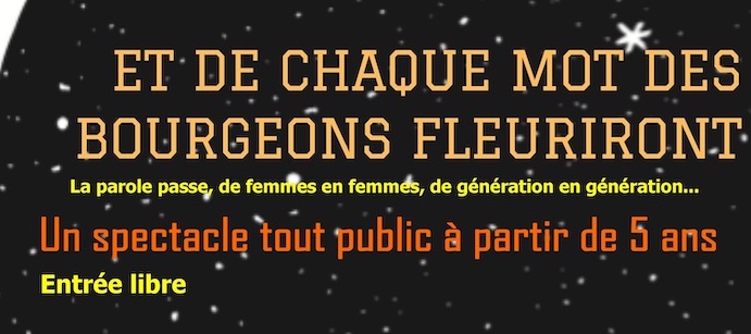 Samedi 21 mai à 19h // Teatru & Musica // « Et de chaque mot des bourgeons fleuriront »