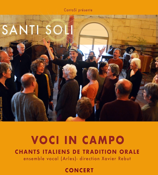 Du 8 au 12 mai, Santi Soli, chants de la Magna Grecia, en tournée dans les églises de Plaine Orientale !