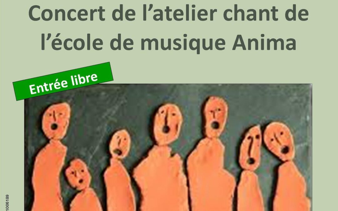 Dimanche 6 avril à 18h // Musica // Concert de l’atelier chant adulte