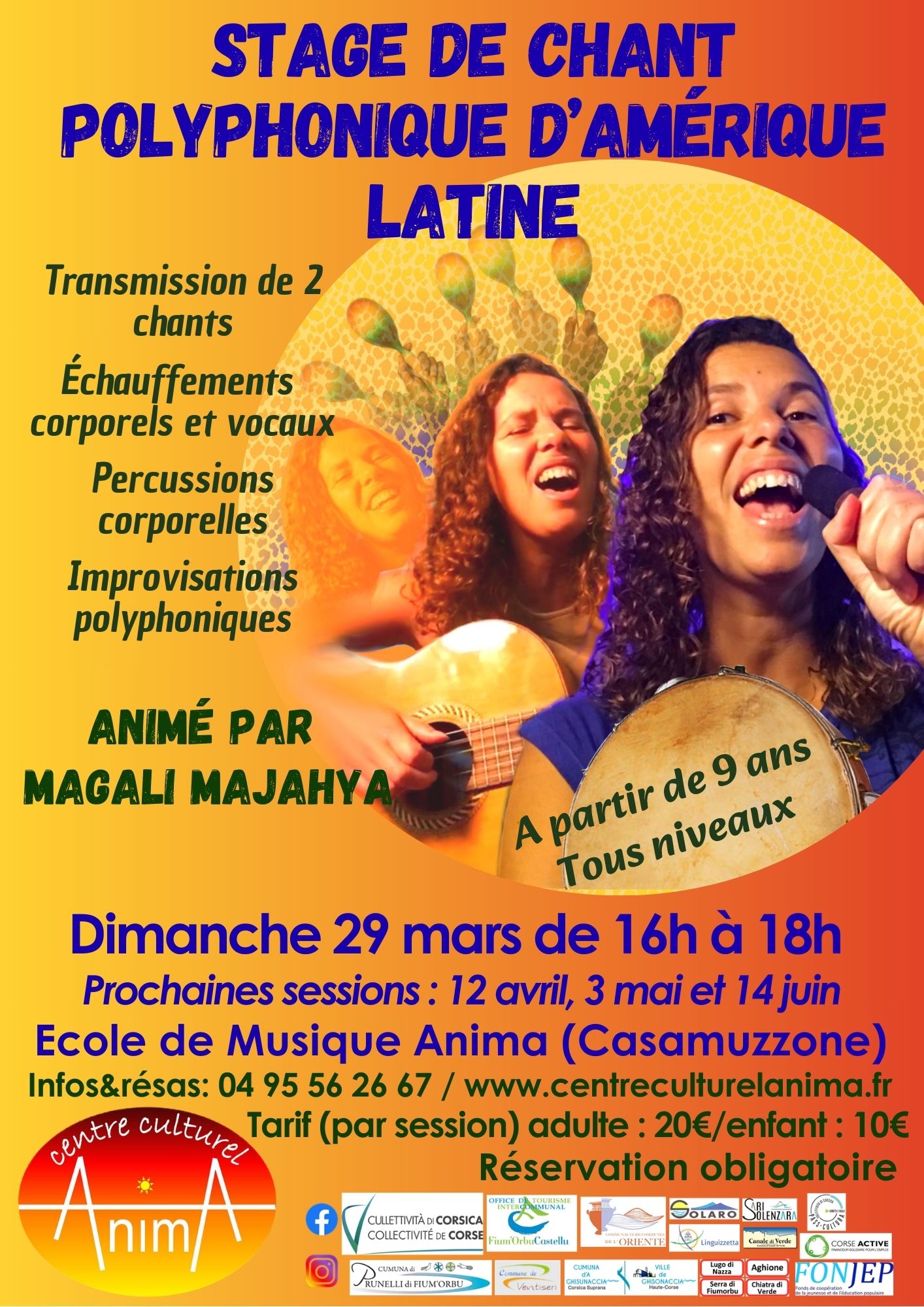 Stage polyphonie Latine