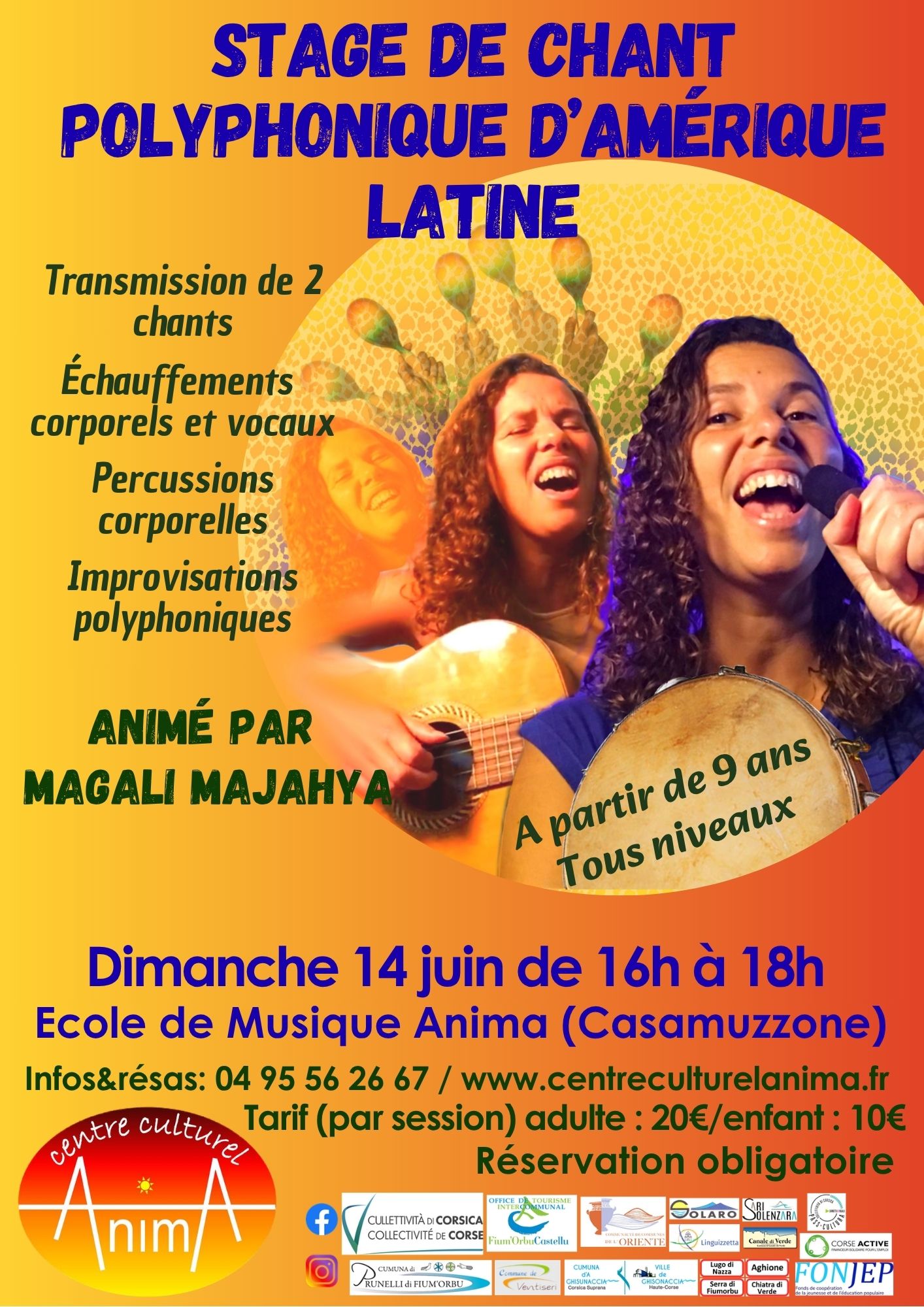Stage polyphonie Latine