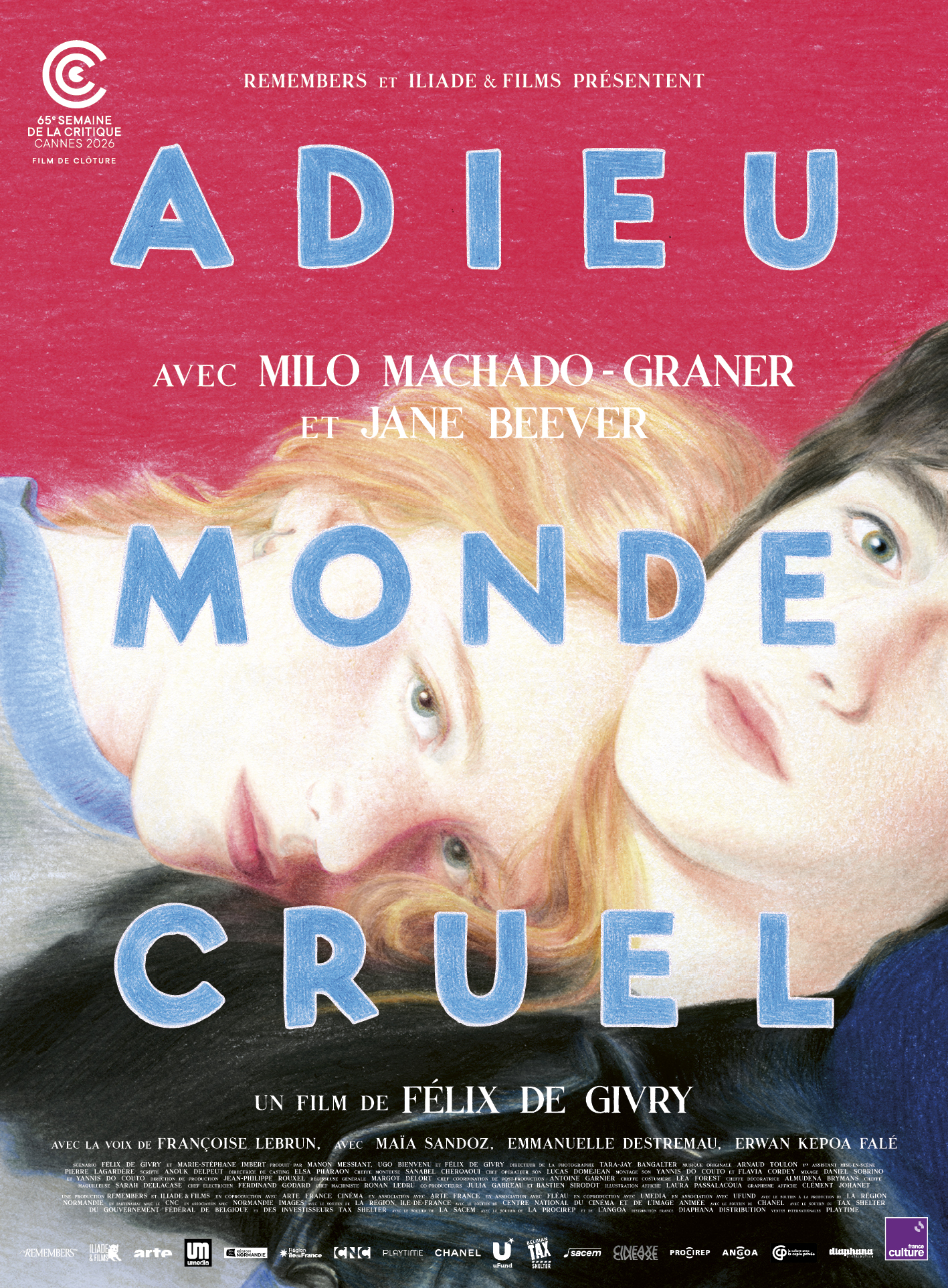 Affiche Adieu monde cruel