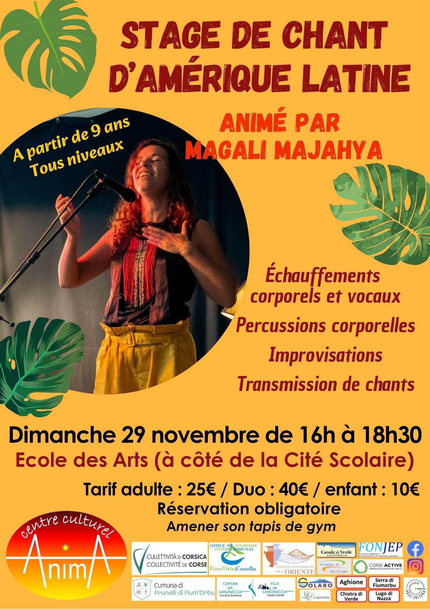 Stage polyphonie Latine